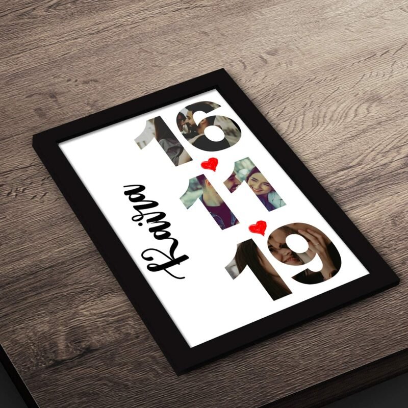 Customized Date Collage Frame - Image 2